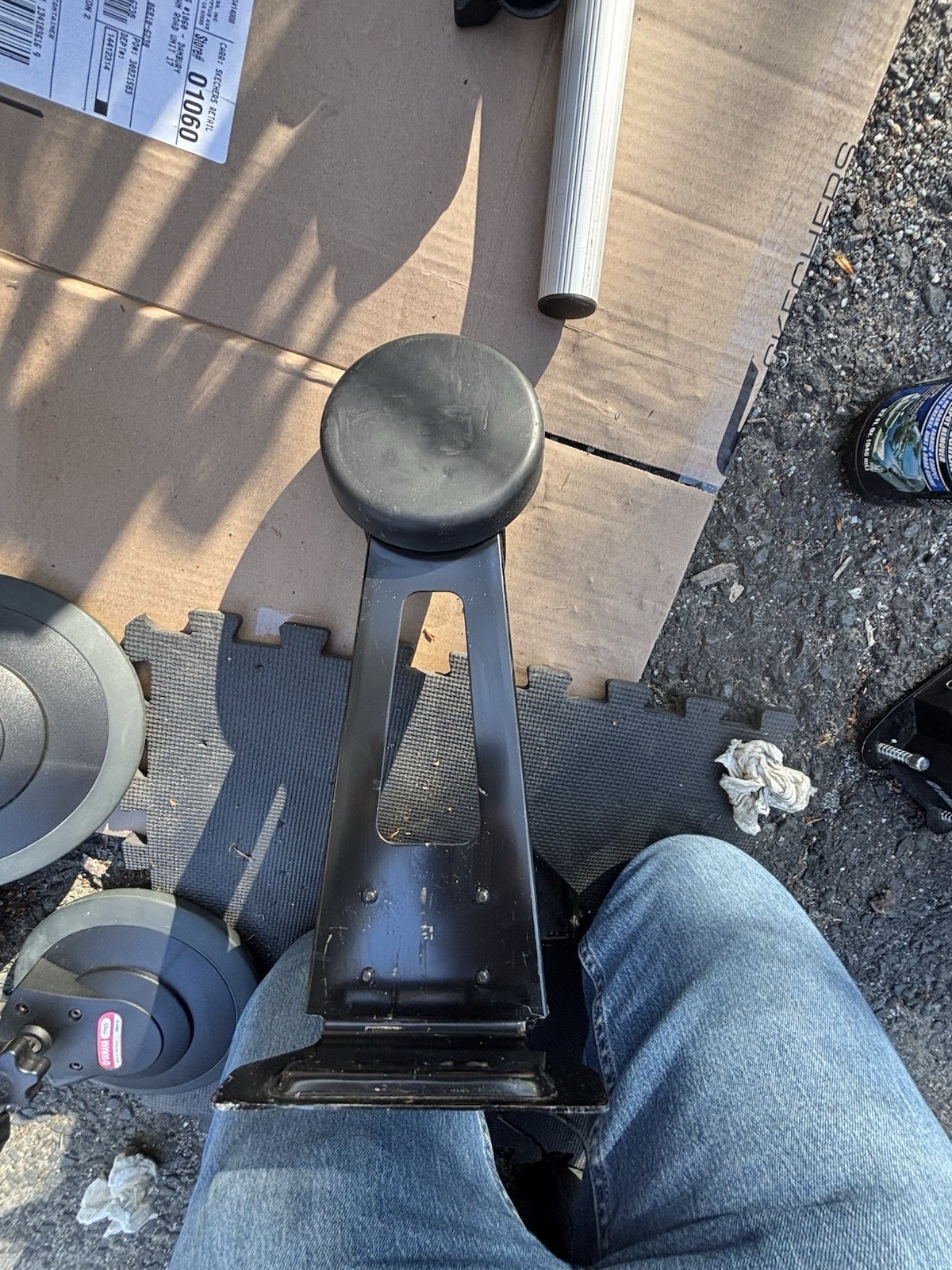 Yamaha KP65 Electronic Drum Kick Tower Pad Bass Drum Trigger Used DTX