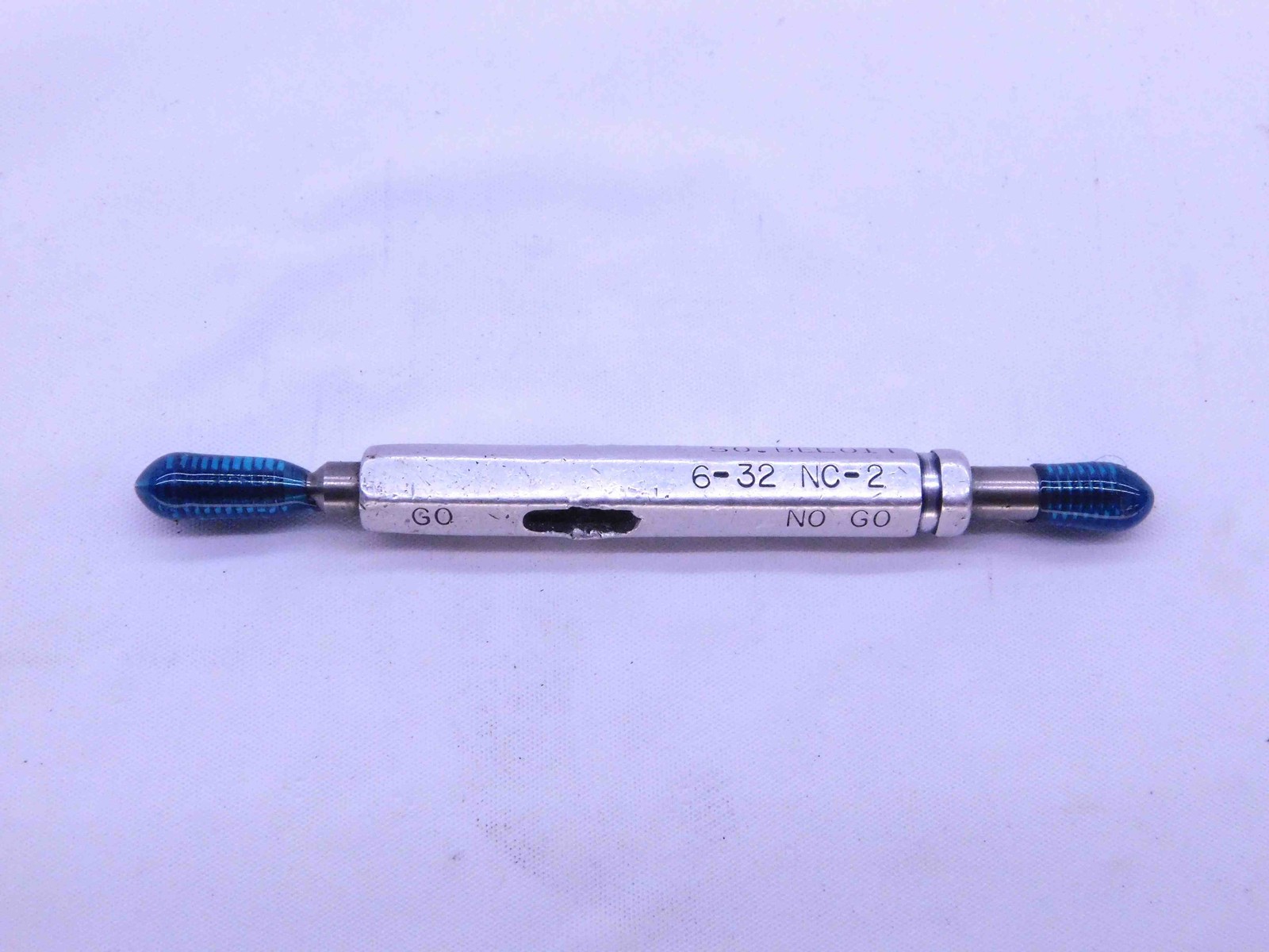 6 32 NC 2 THREAD PLUG GAGE #6 .138 .1380 GO NO GO P.D.'S = .1177 & .1204 UNC-2
