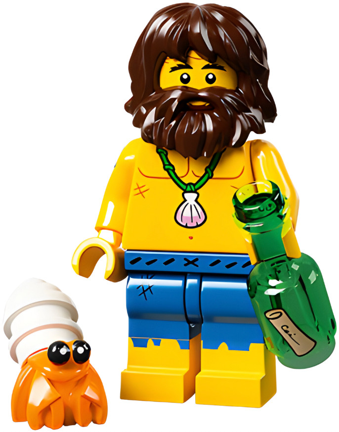 LEGO Series 21 Shipwreck Survivor Minifigure (71029) New Retired Collectible CMF