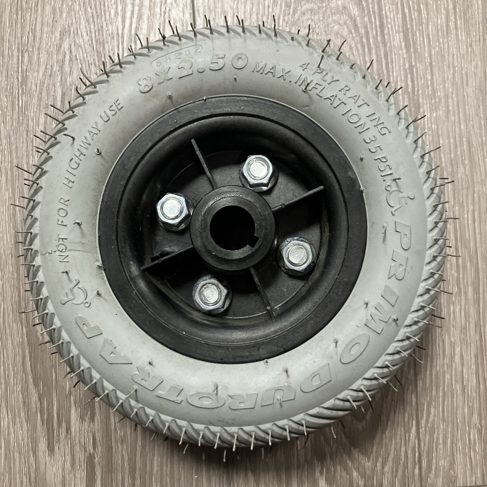 Primo Durotrap 8 X 2.50 Foam Filled Wheel Tire New Old Stock Mobility Scooter
