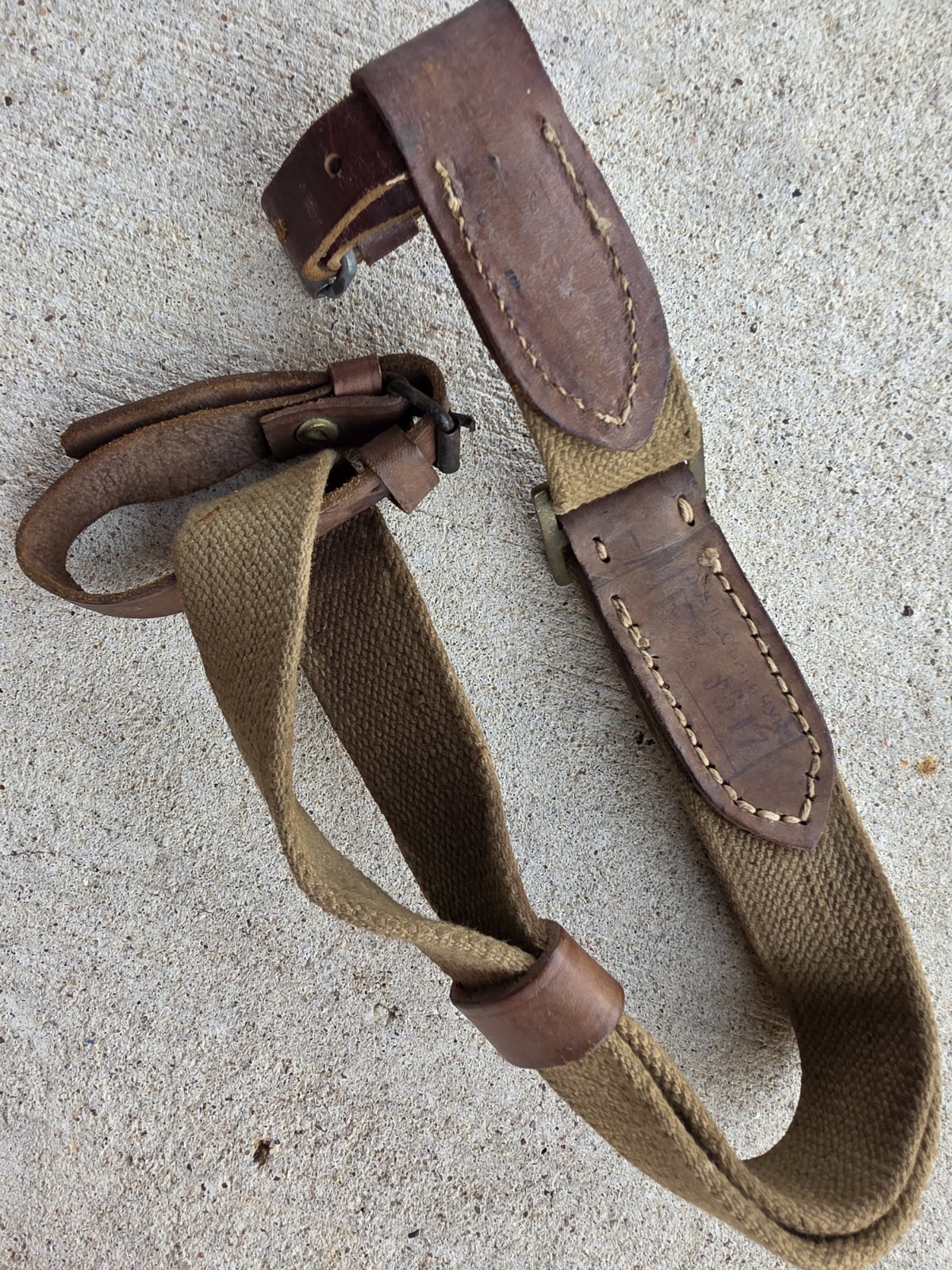 Bulgarian Mosin Nagant Brass Buckle Sling