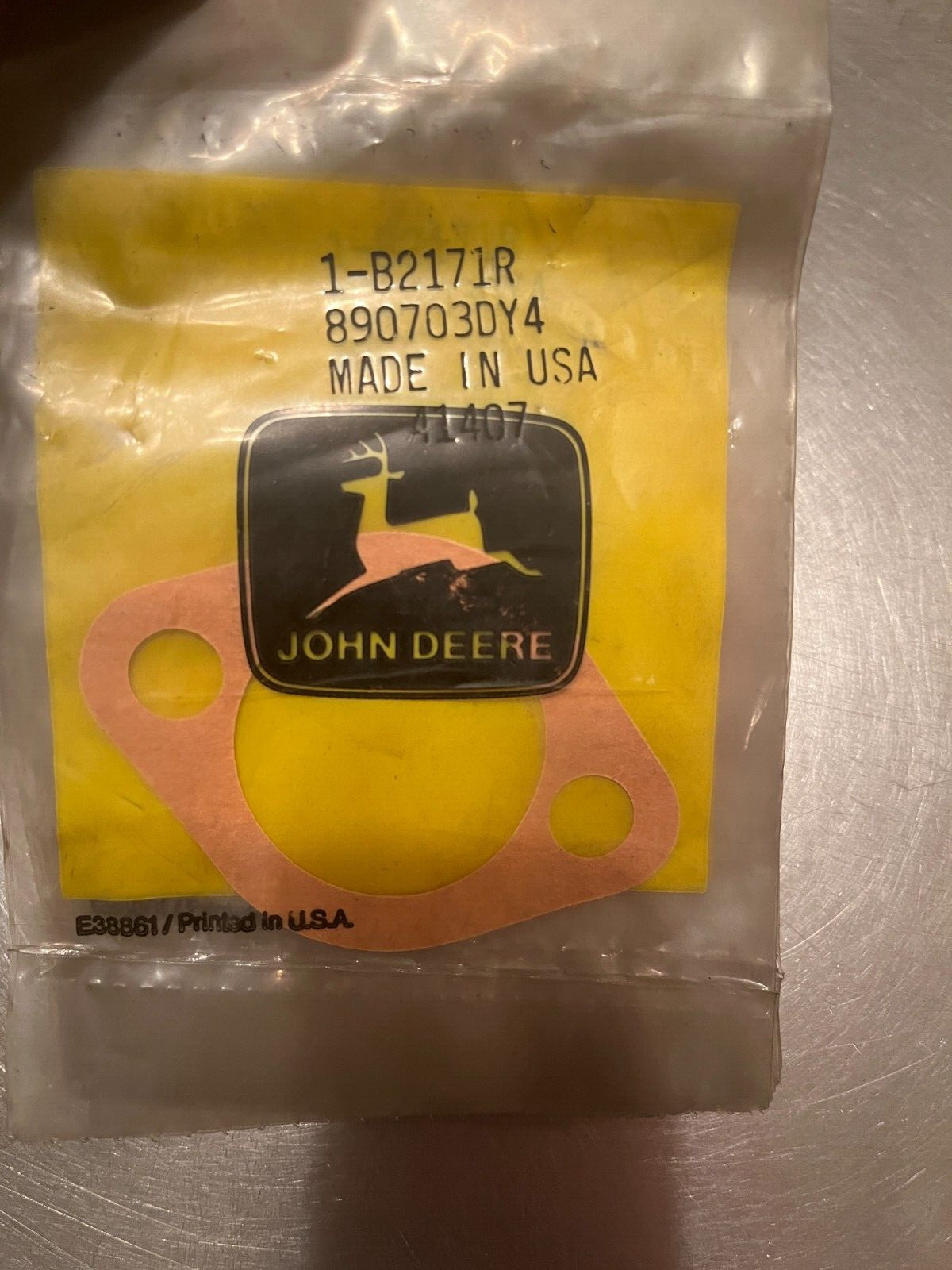 B2171R  Genuine OEM  John Deere   GASKET