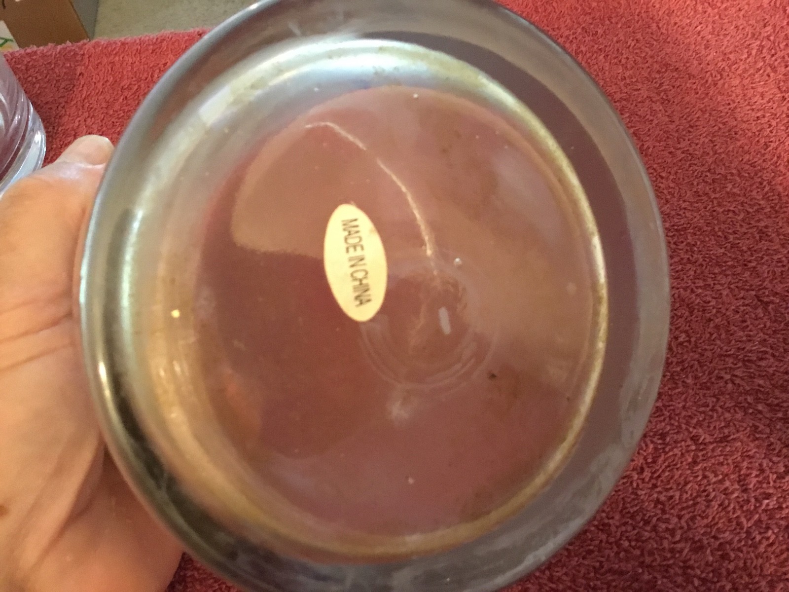 3 Clear Glass Containers