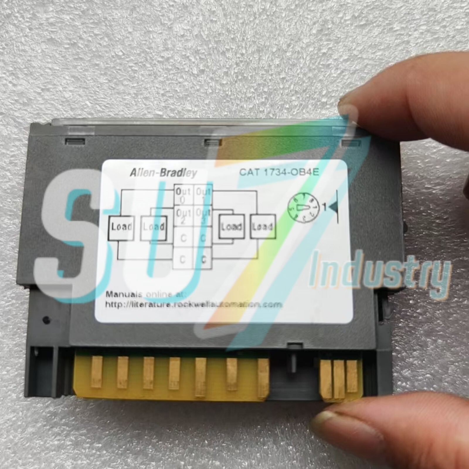 Allen-Bradley 1734-OB4E SER.C PLC Module# 1pcs New In Box