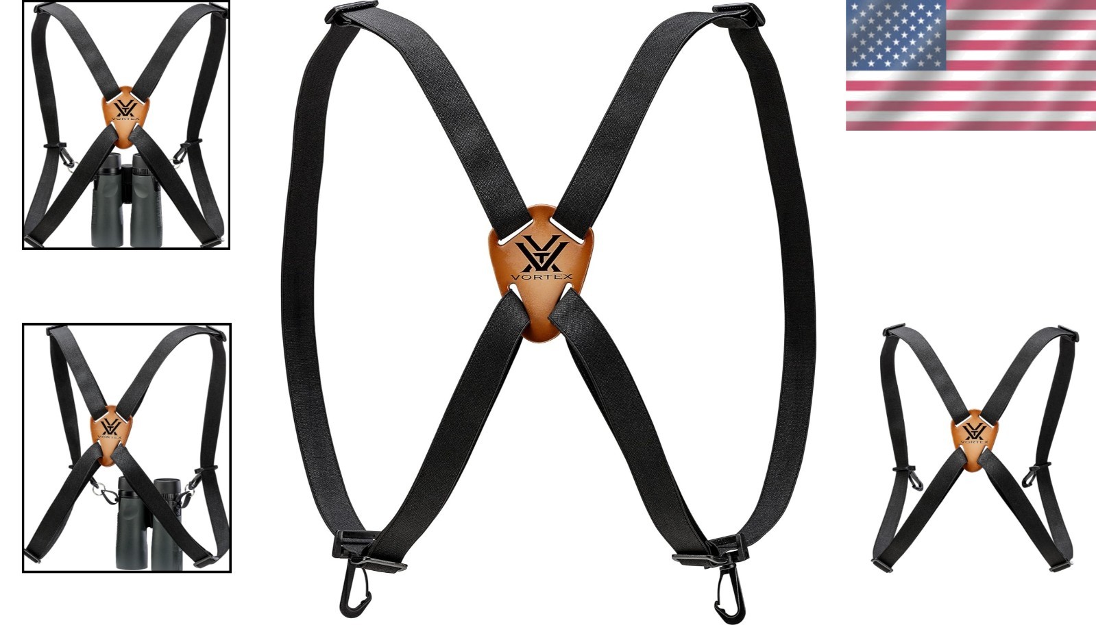 Adjustable Binocular Harness Strap for Comfortable Carrying - One Size Fits All