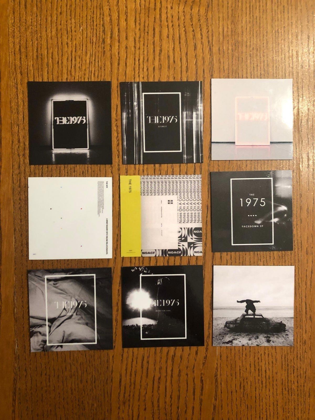 The 1975 fridge magnets