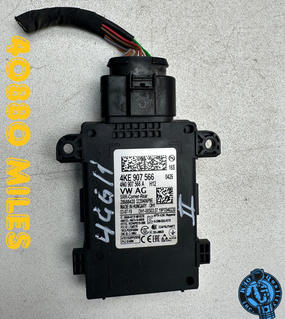 2019-2025 AUDI A6 A7 A8 Q7 Q8 PORSCHE CAYENNE  REAR BLIND SPOT RADAR SENSOR OEM