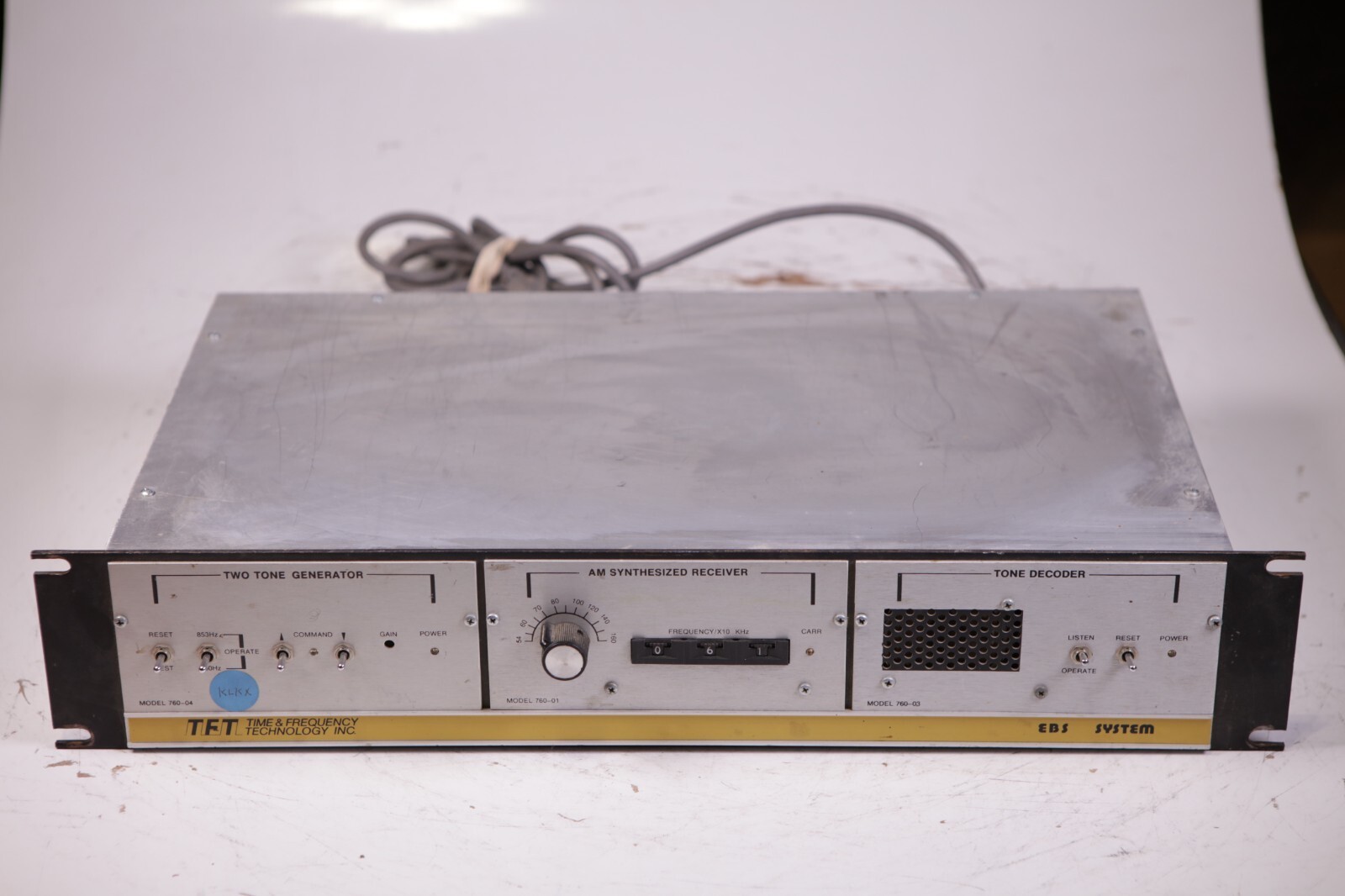 Time & Frequency Technology EBS System w/ 3 Modules 760-04, 760-01, 760-03 As Is