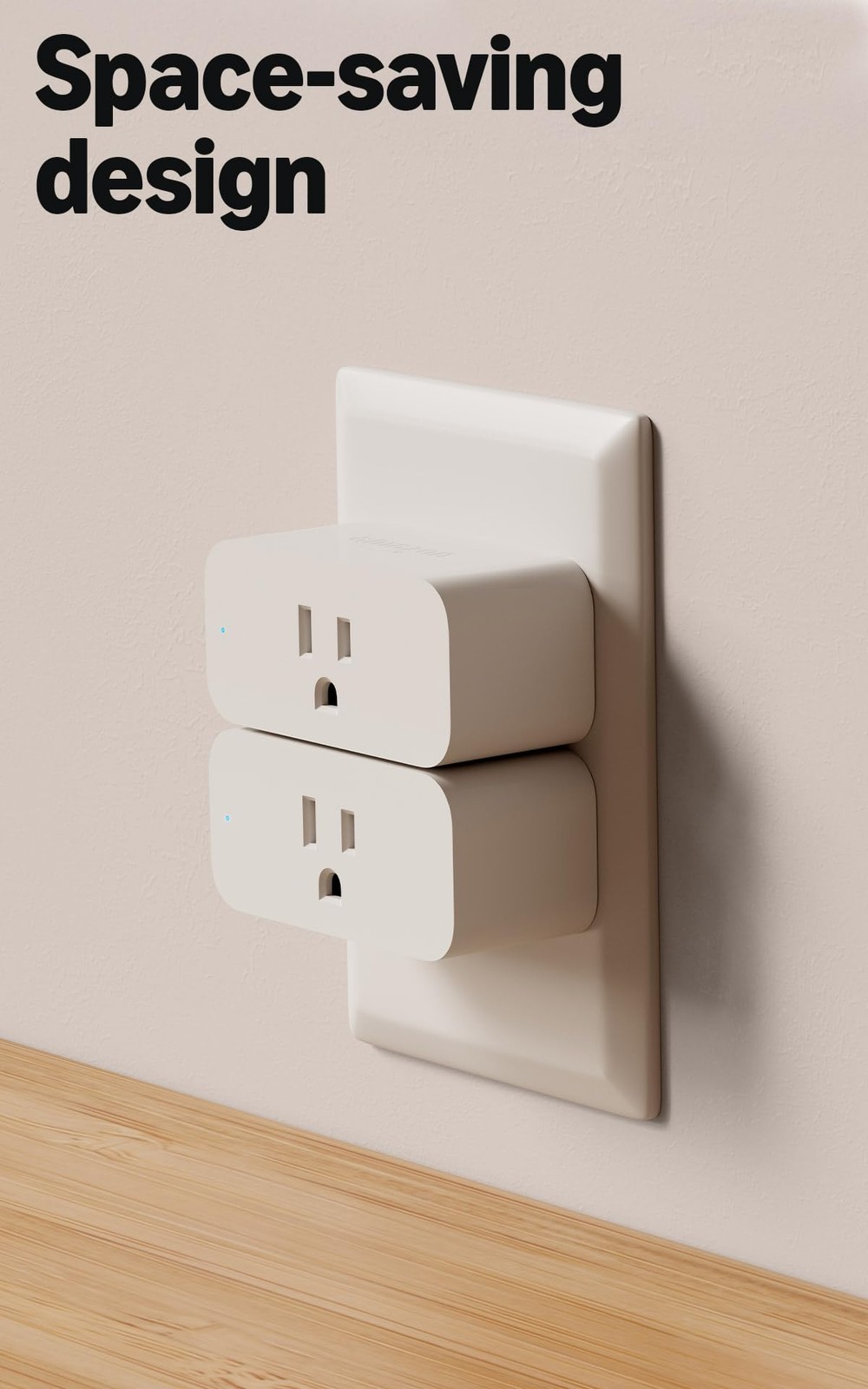 Amazon Smart Plug | Works with Alexa | Simple setup, endless 1-pack, WHITE