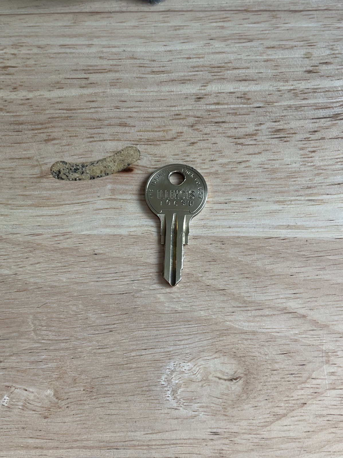 Illinois Lock Key # 106 SU