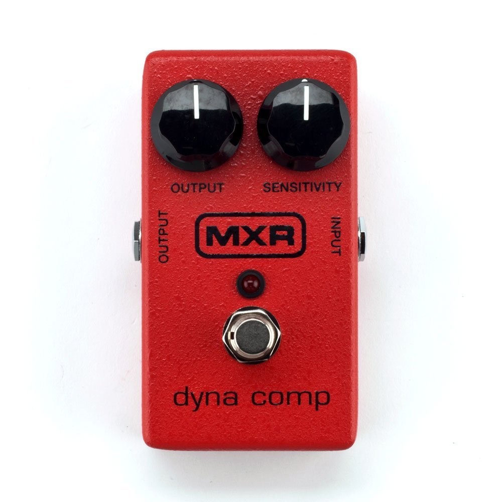 MXR M102 Dyna Comp Compressor Pedal Bundle with 3 Patch Cables Copper