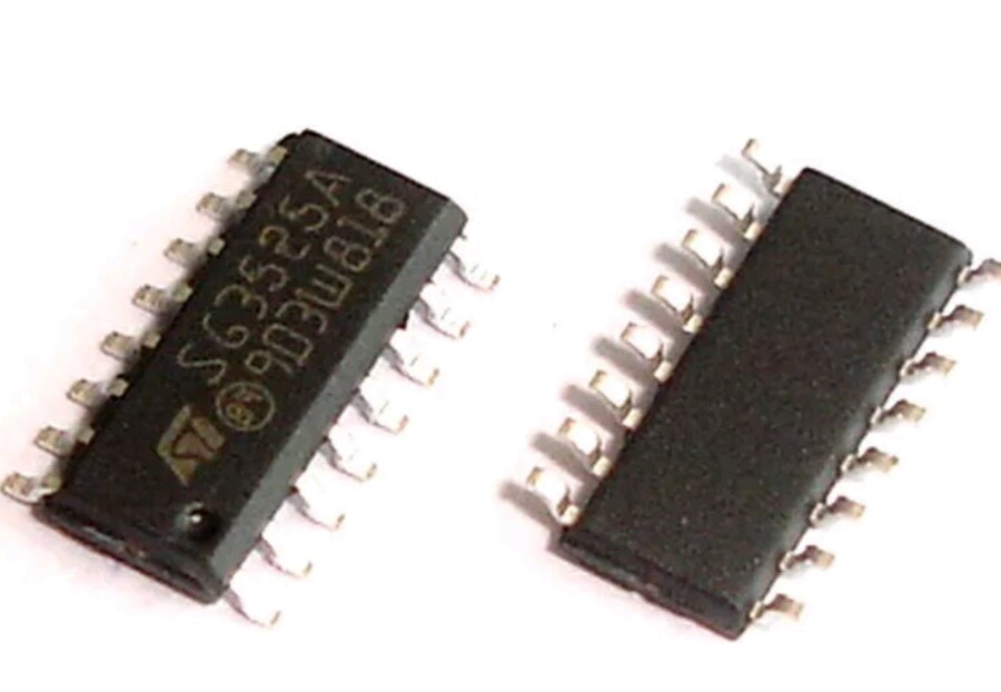 4 pcs of ST Microelectronics PWM  SG3525A  SMD SO16 Narrow USA SELLER