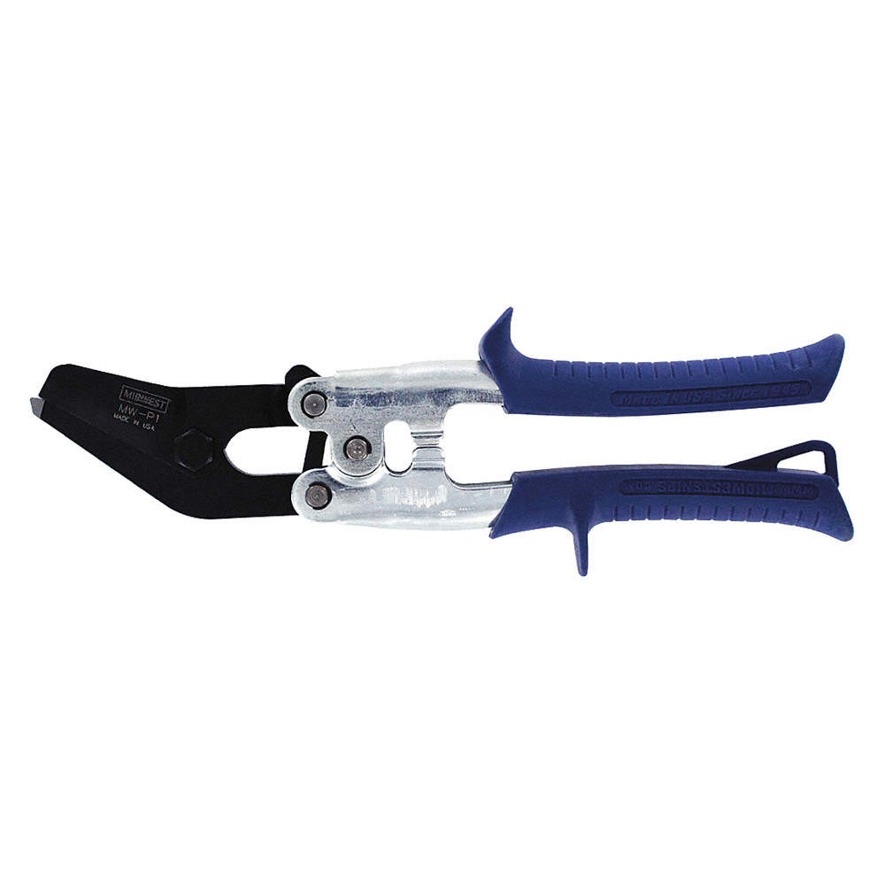 MIDWEST SNIPS MWT-P1 Aviation Snips,Straight,9-1/2 In 34RF75