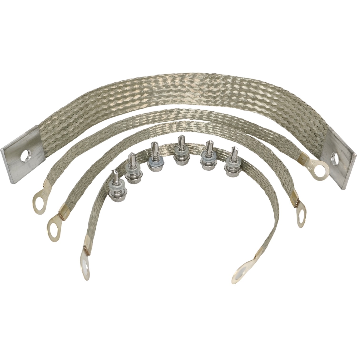 40140 Engine Ground Strap Kit for Most Car Self-Tapping Screw Braided