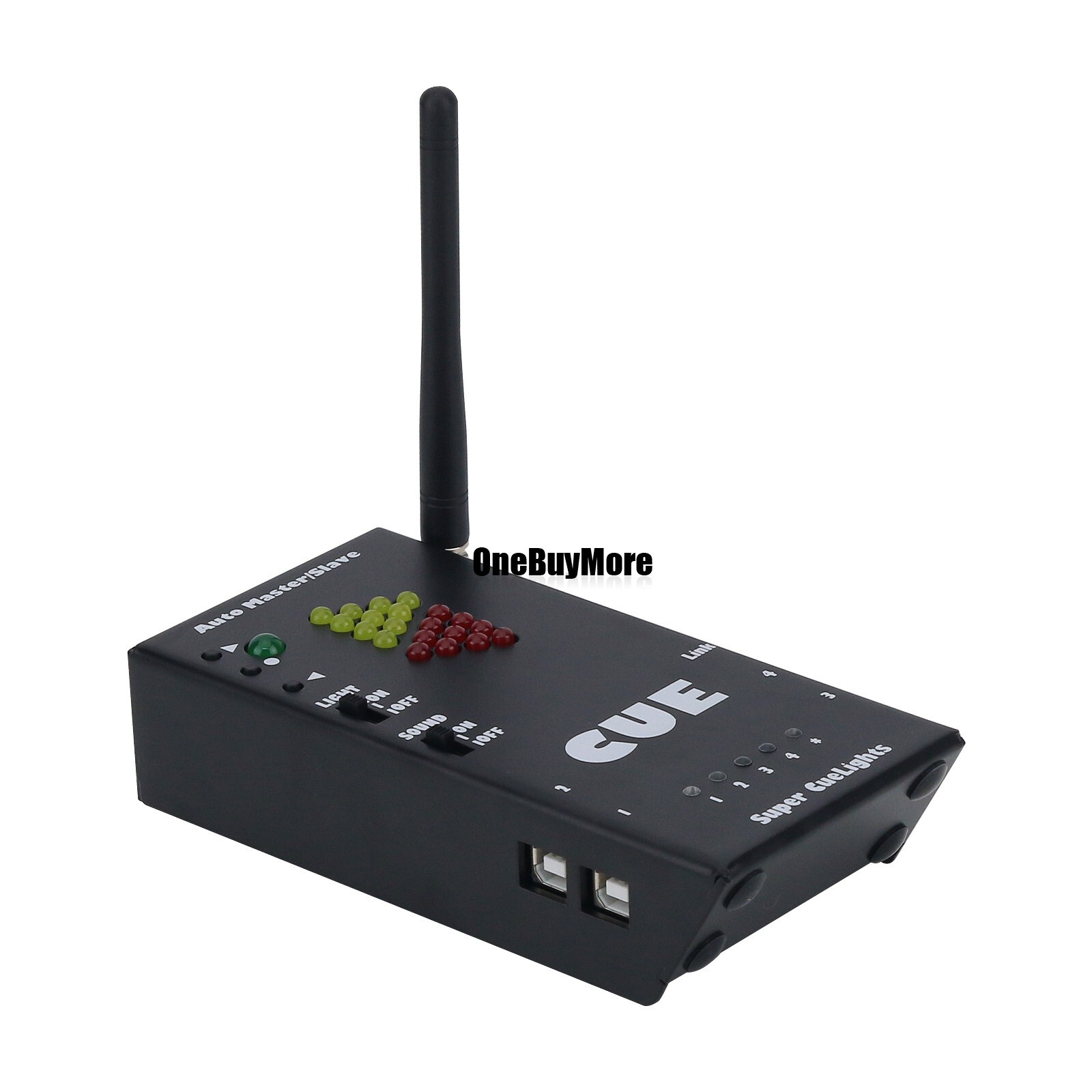 Super Cuelights-600SW Presenter Remote 1 Receiver 2 Transmitters for PowerPoint