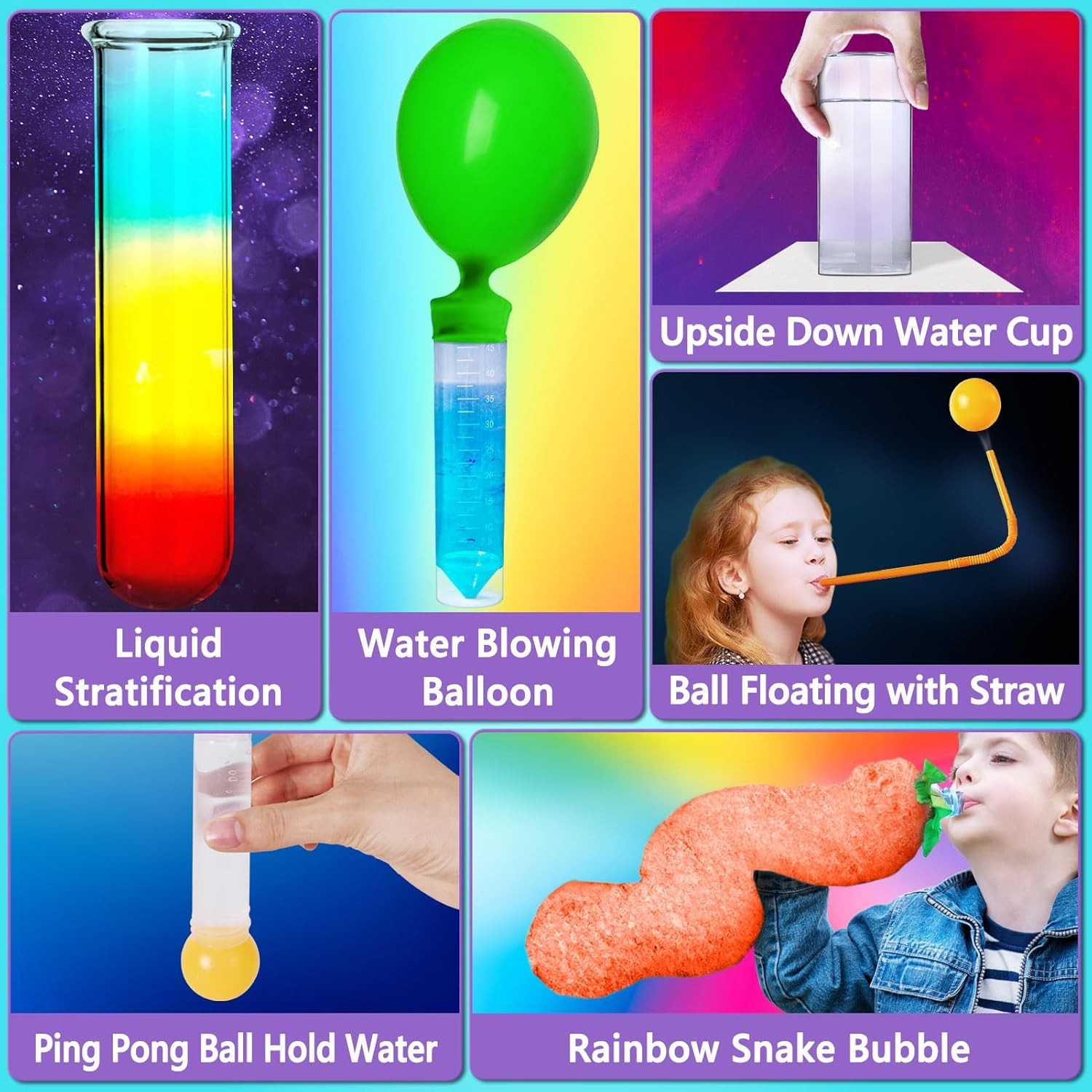 70+ Science Lab Experiments Kit - Kids STEM Activities Educational Scientist Toy