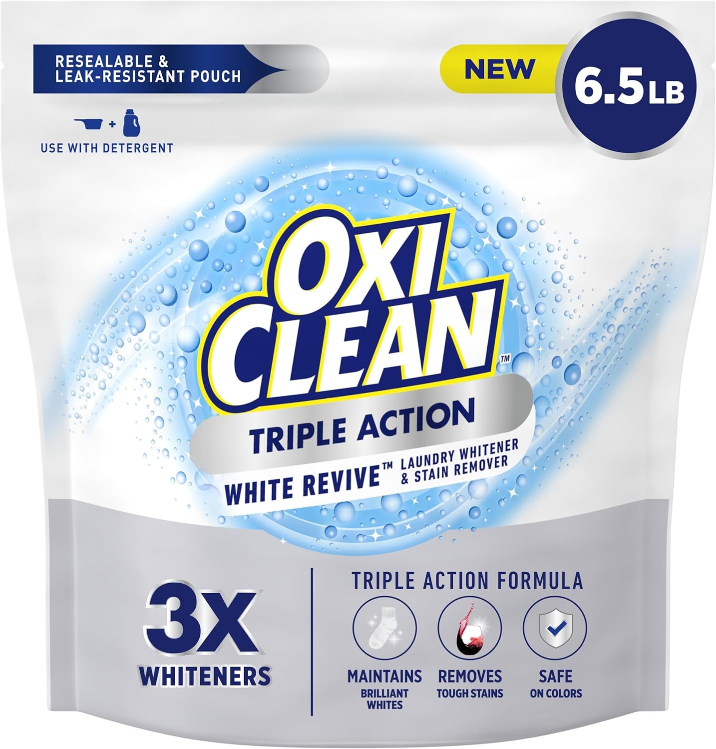Triple Act White Revive Laundry Whitener and Stain Remover