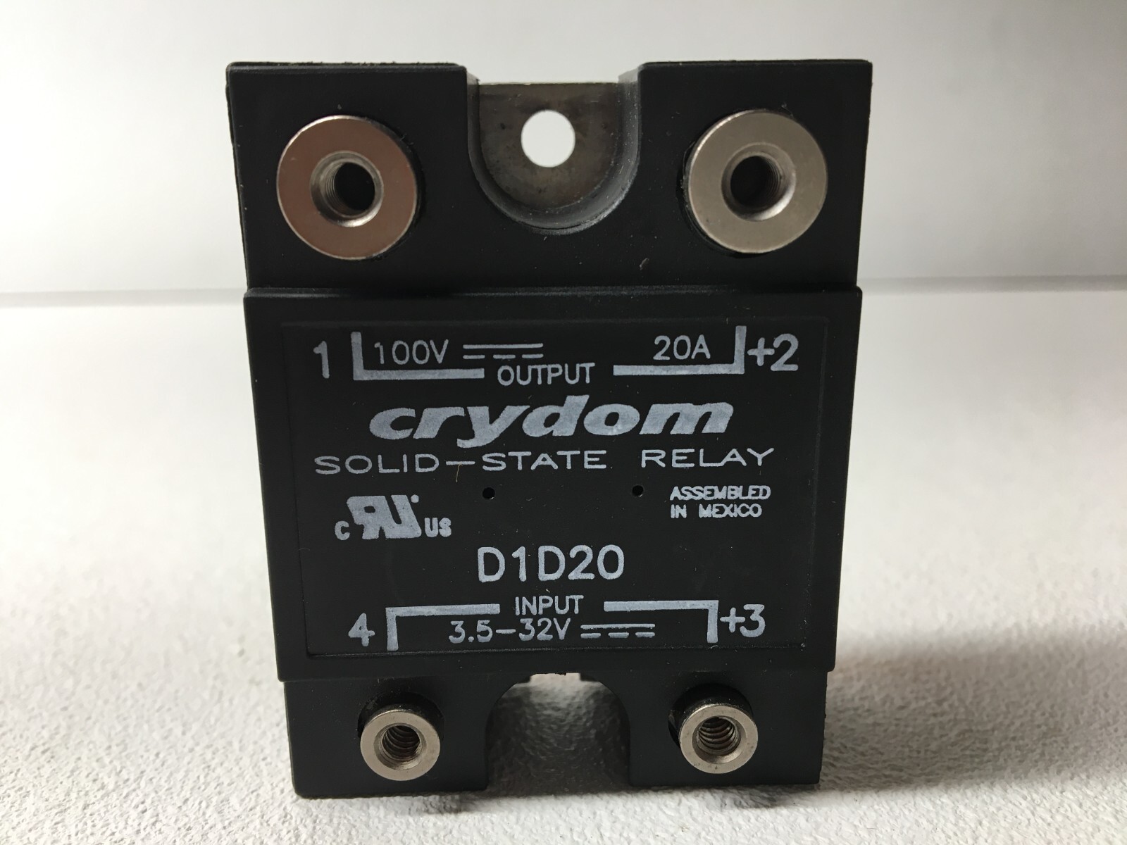 New! Crydom D1D20 Solid State Relay (#60092)