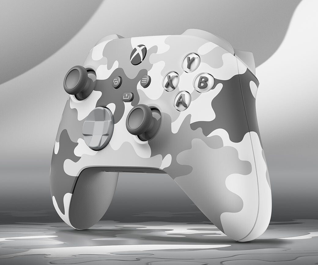 Microsoft Xbox Series X|S Wireless Bluetooth Controller - Arctic Camo (1914)™