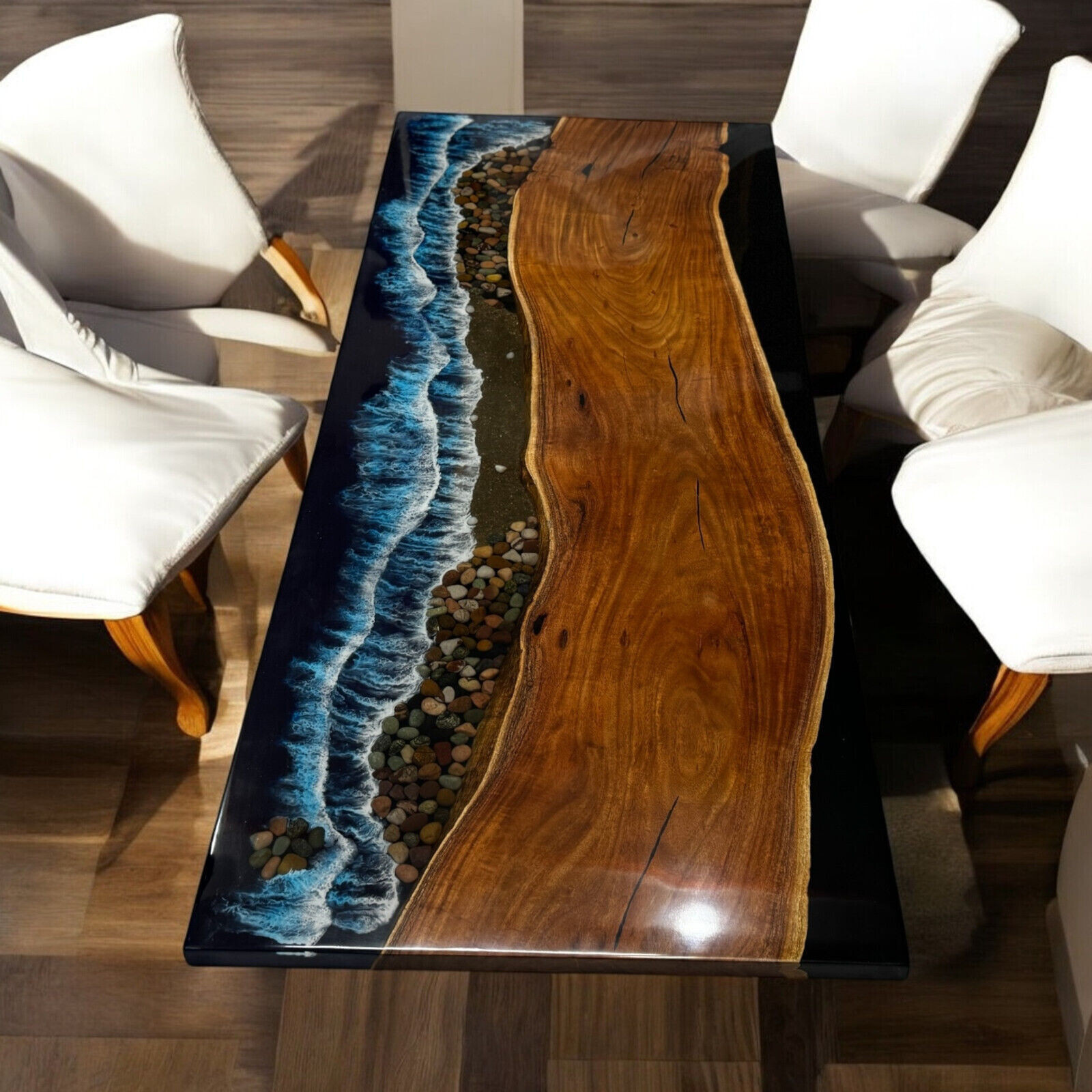 Modern Coffee Table Tops / Epoxy Resin Table  / Wooden Dining Table / Home Decor