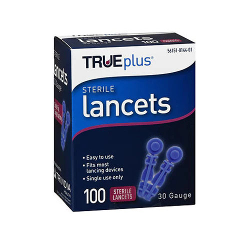 Sterile Lancets 30G 100 Each By Trueplus