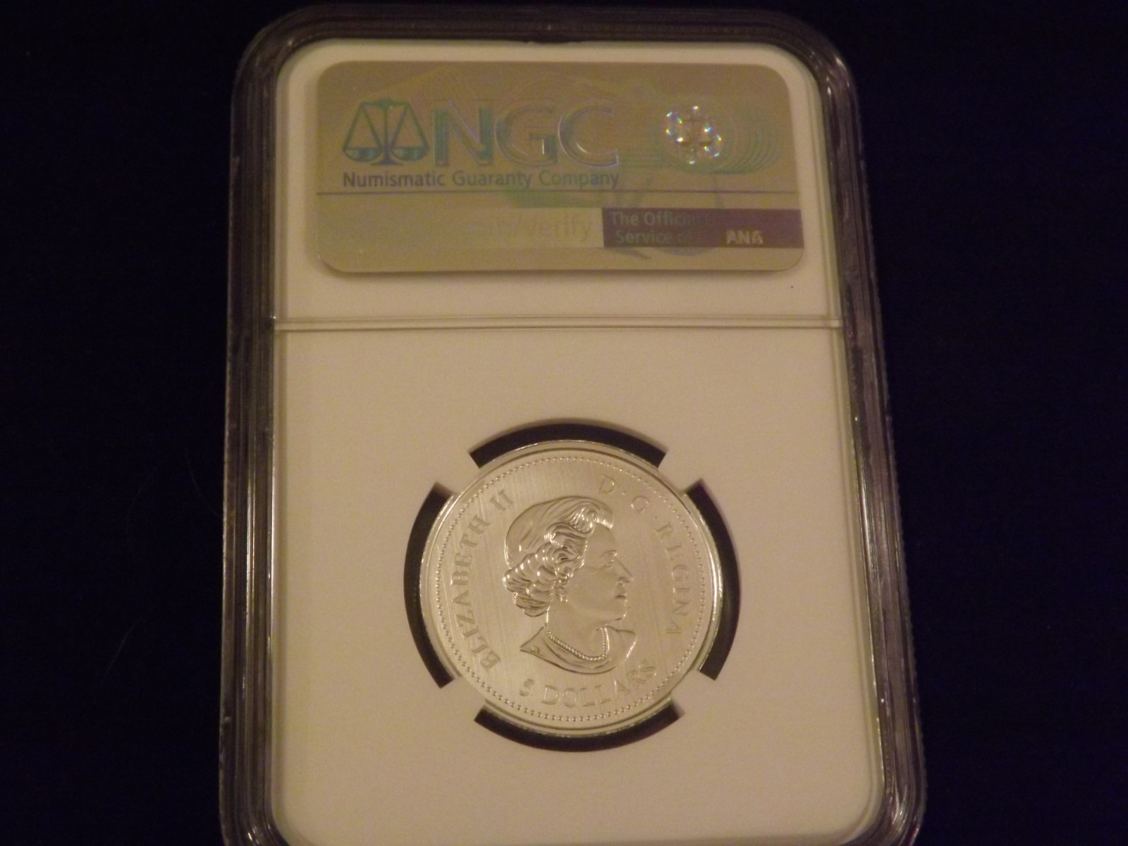 2022 $5 Remembrance Day Canada SILVER NGC SP 70