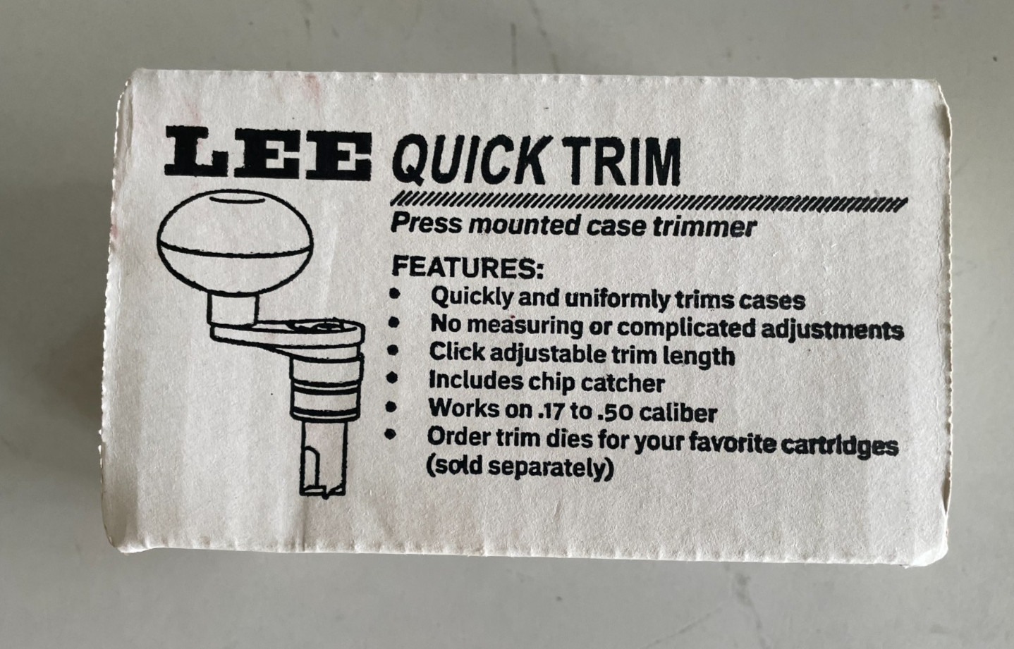 Lee Value Quick Trim Case Trimmer 90436