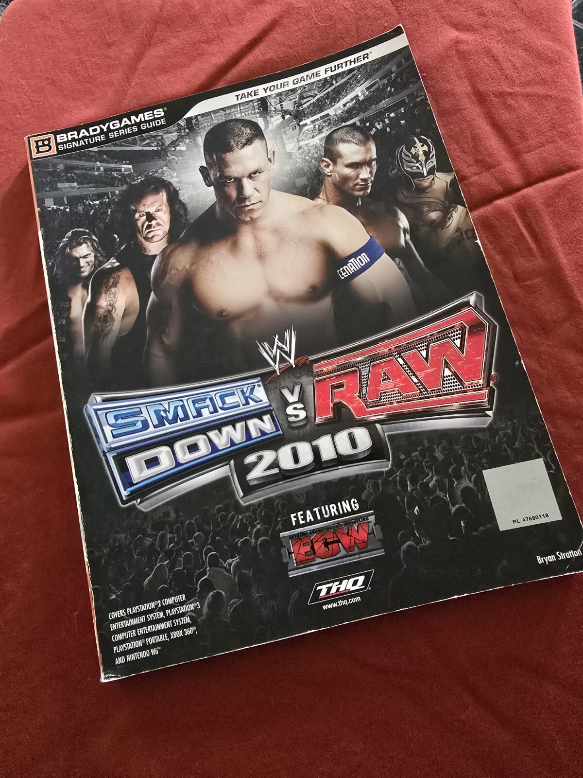 Smack Down vs Raw 2010 - BradyGames Signature Series Guide