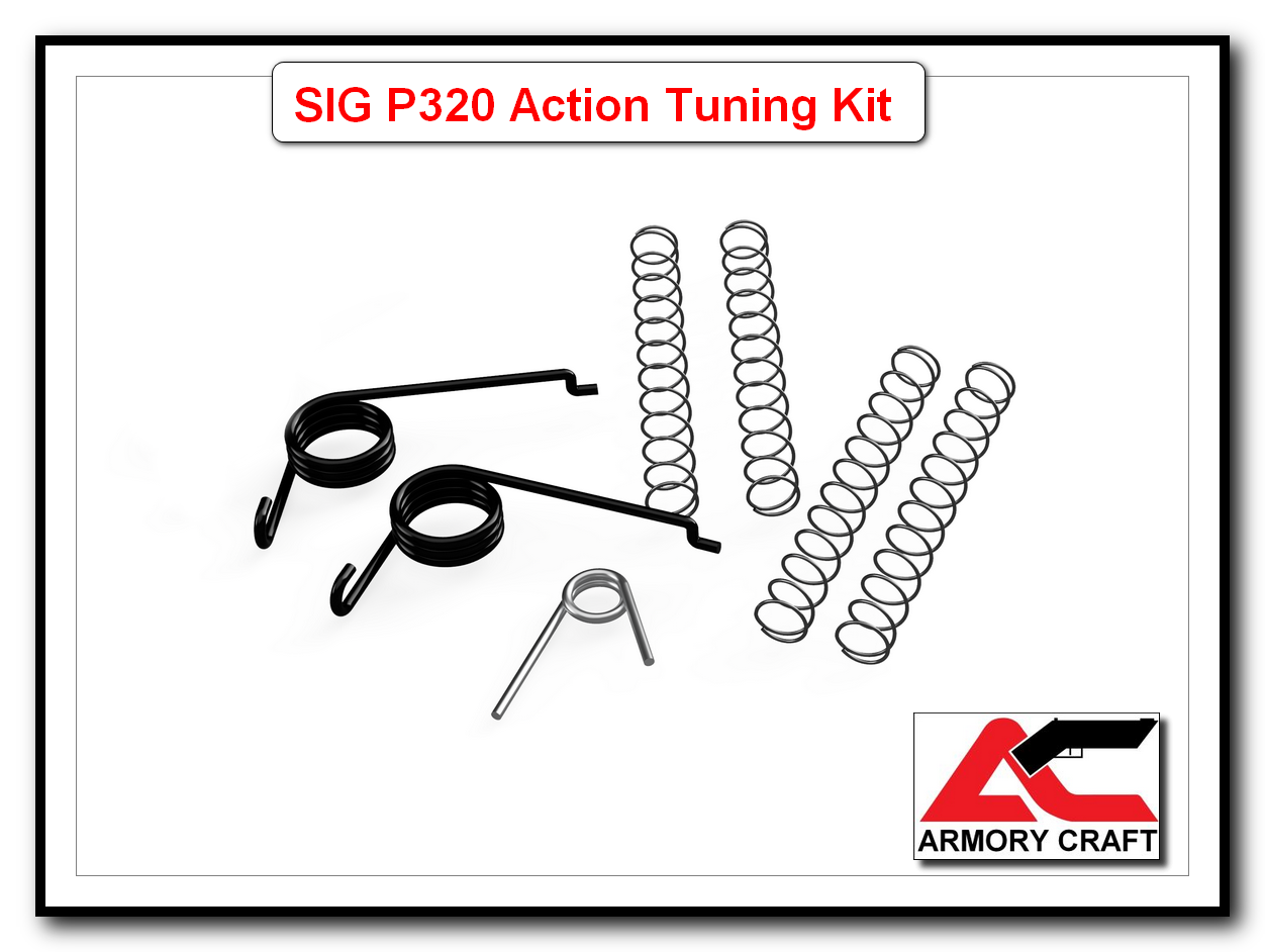 Armory Craft - Sig Sauer P320 Action / Trigger Pull Reduction Spring Tuning Kit