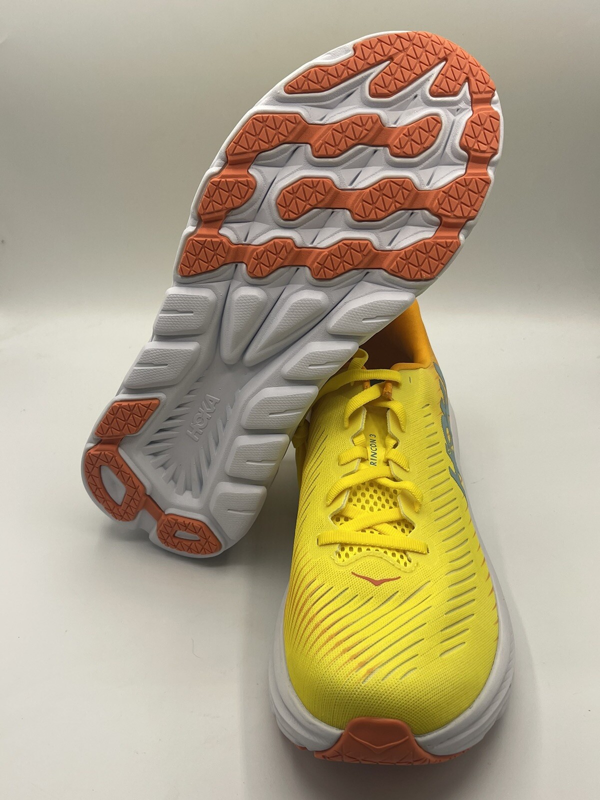 Hoka One One Men's Rincon 3 Yellow Running Shoes Outdoor Sneakers Gym Trainers
