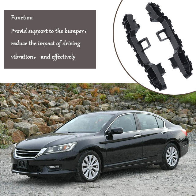 Front Bumper Bracket Set for 2013-2017 Honda Accord Driver & Passenger Side 2pcs