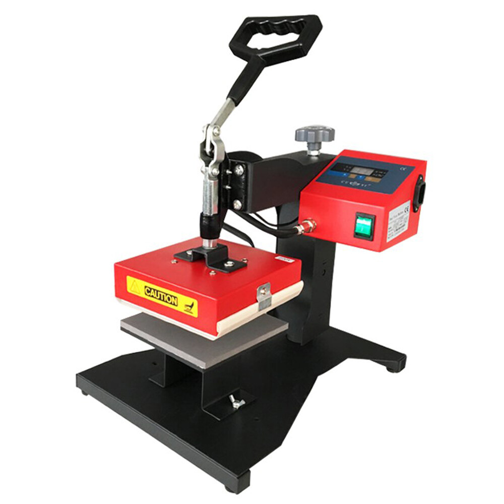 110V 450W Digital Heat Press Machine DIY Press Single Heater small size 5.9x5.9"