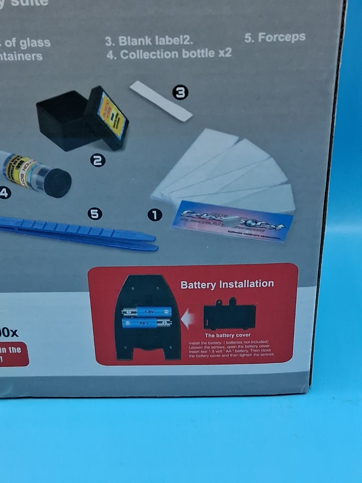 Science Microscope Educational Series With Extra Box Of Slides !!