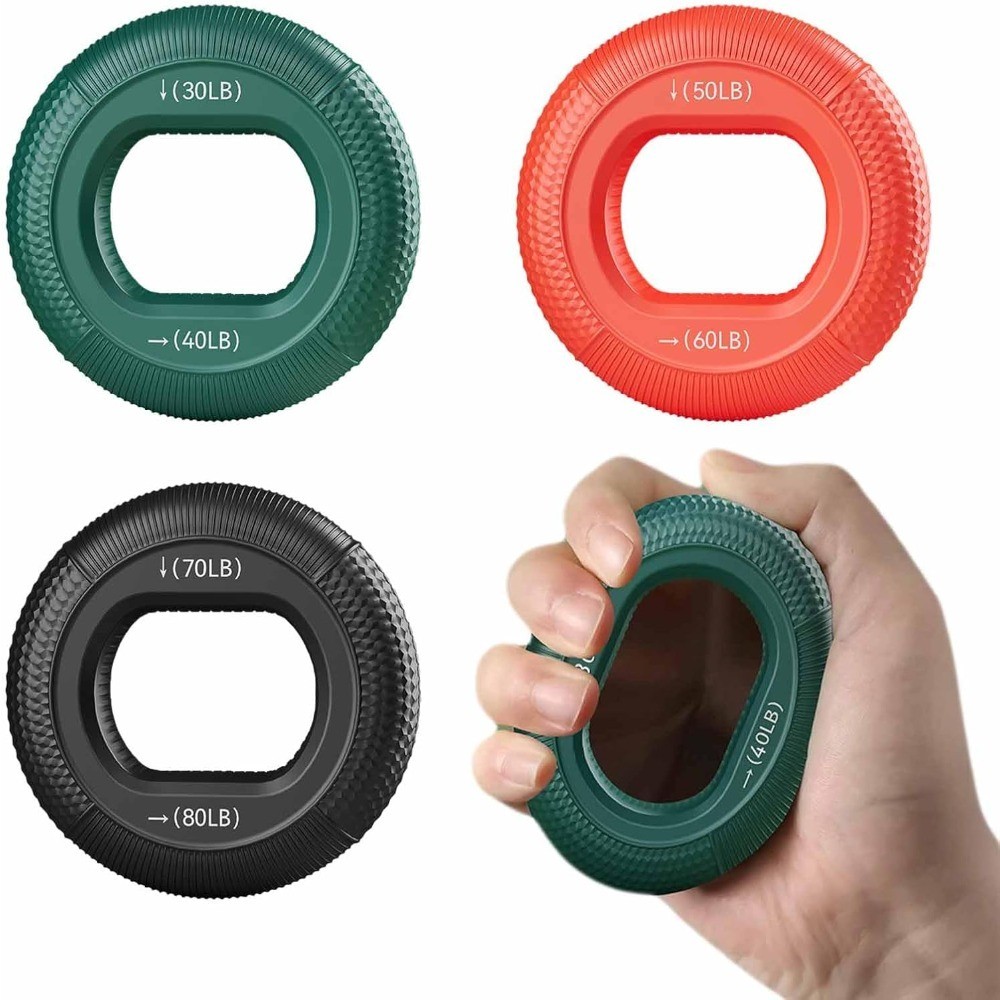 Grip Strengthener Hand Grip Rings for Rock Climbing Training Finger Exercise