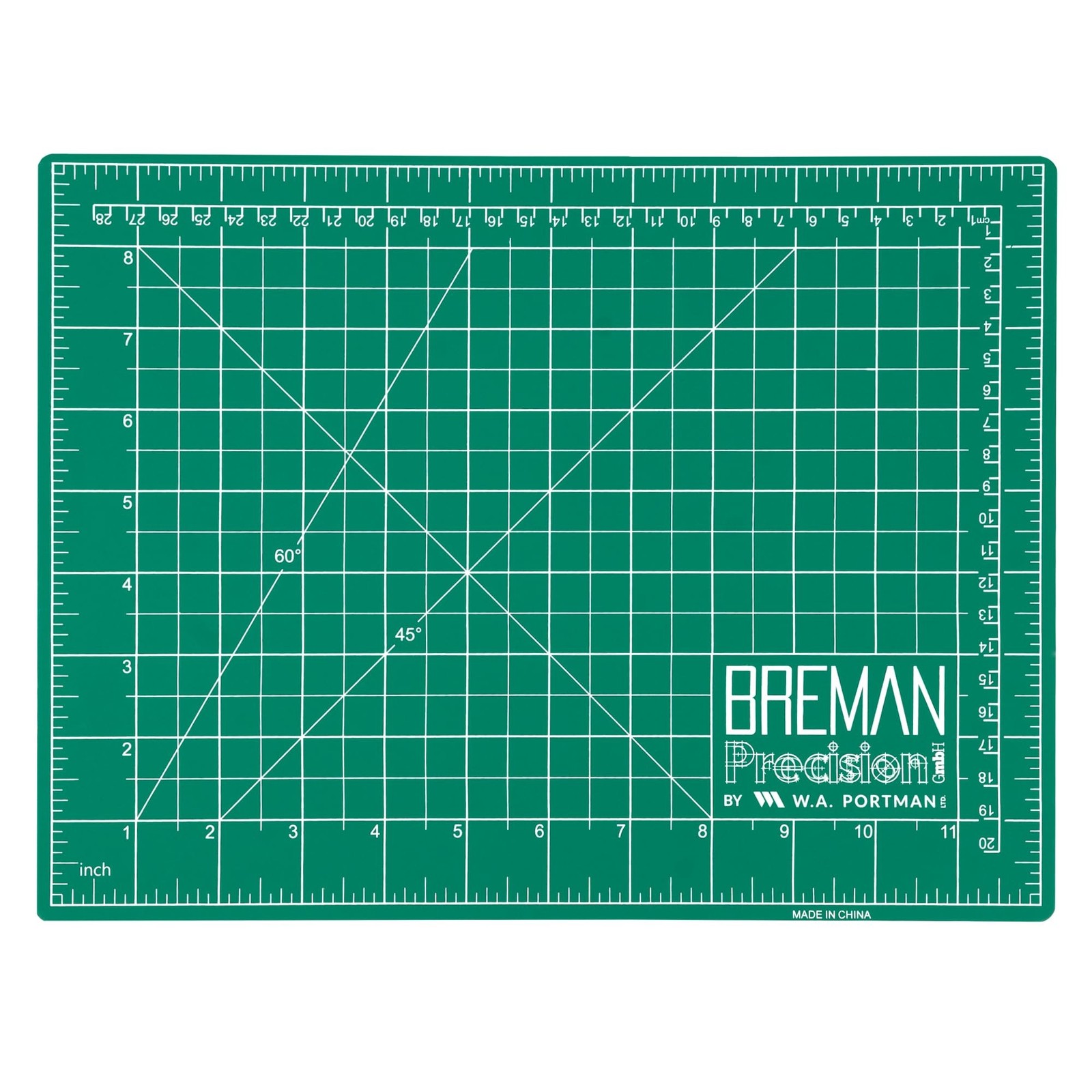 Breman Precision 9x12 Inch Self Healing Cutting Mat – 2-Sided 5-Ply PVC Gr