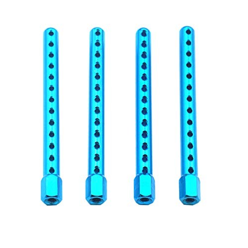 RC Aluminum Body Post Mounts,RC Car Shell Column 60mm Compatible with Redcat