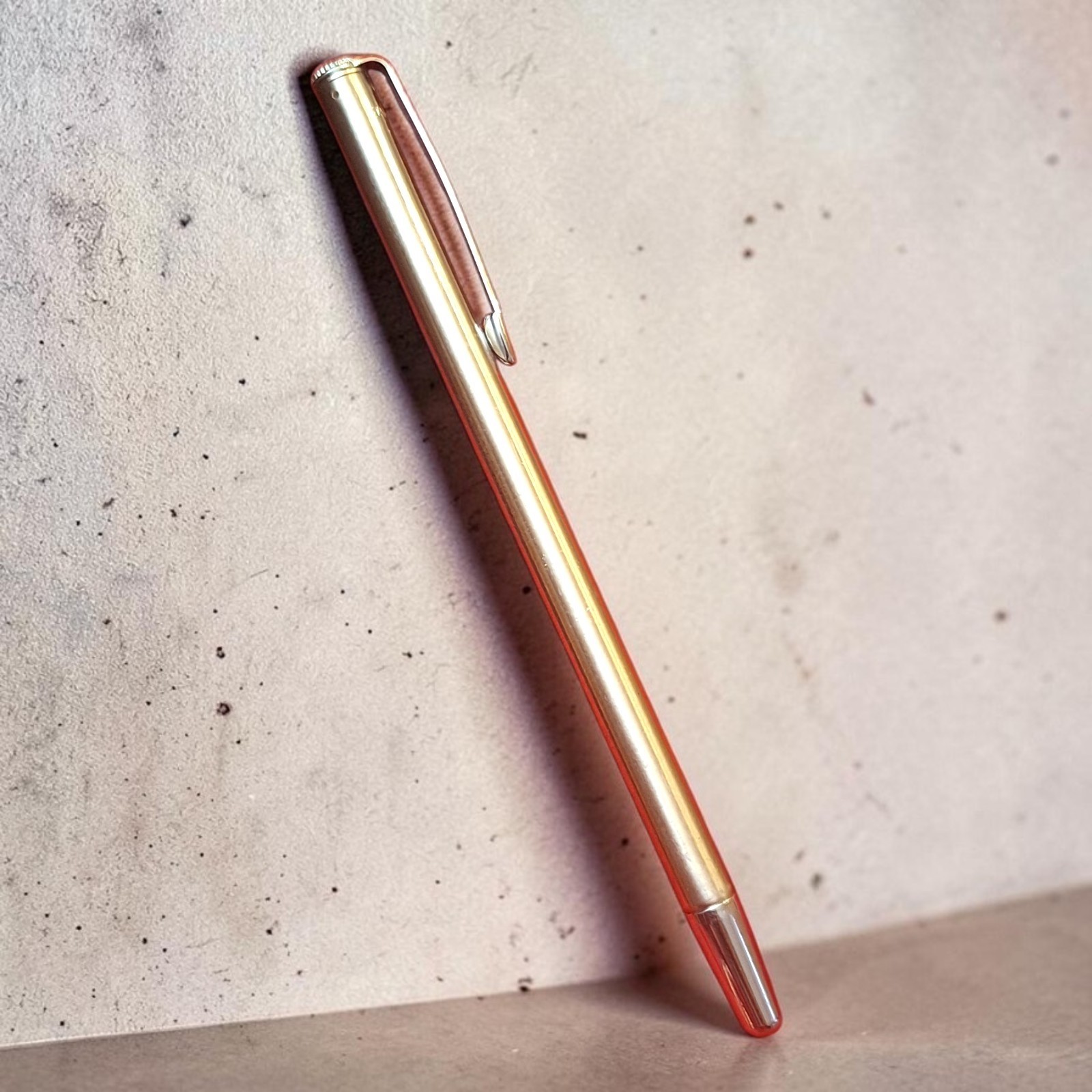 Vintage Emphasis Pointer 25" Stainless Steel with Pocket Clip Made In Japan