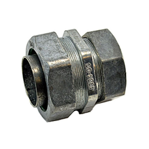 Bridgeport 4364-DC, 1-1/2", Die-Cast, EMT to Liquid Tight Coupling, 1pc