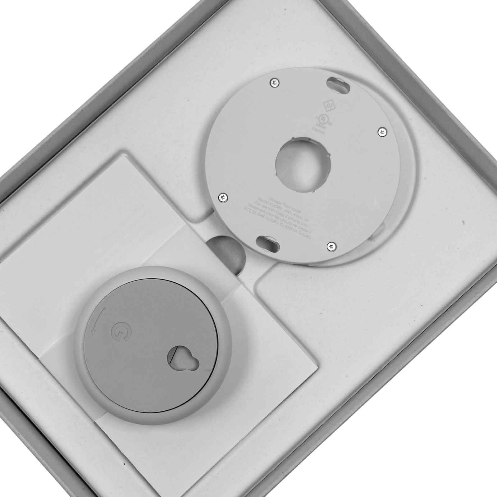 Google Nest Learning Thermostat 4th Gen Silver + Temperature Sensor (READ) 2
