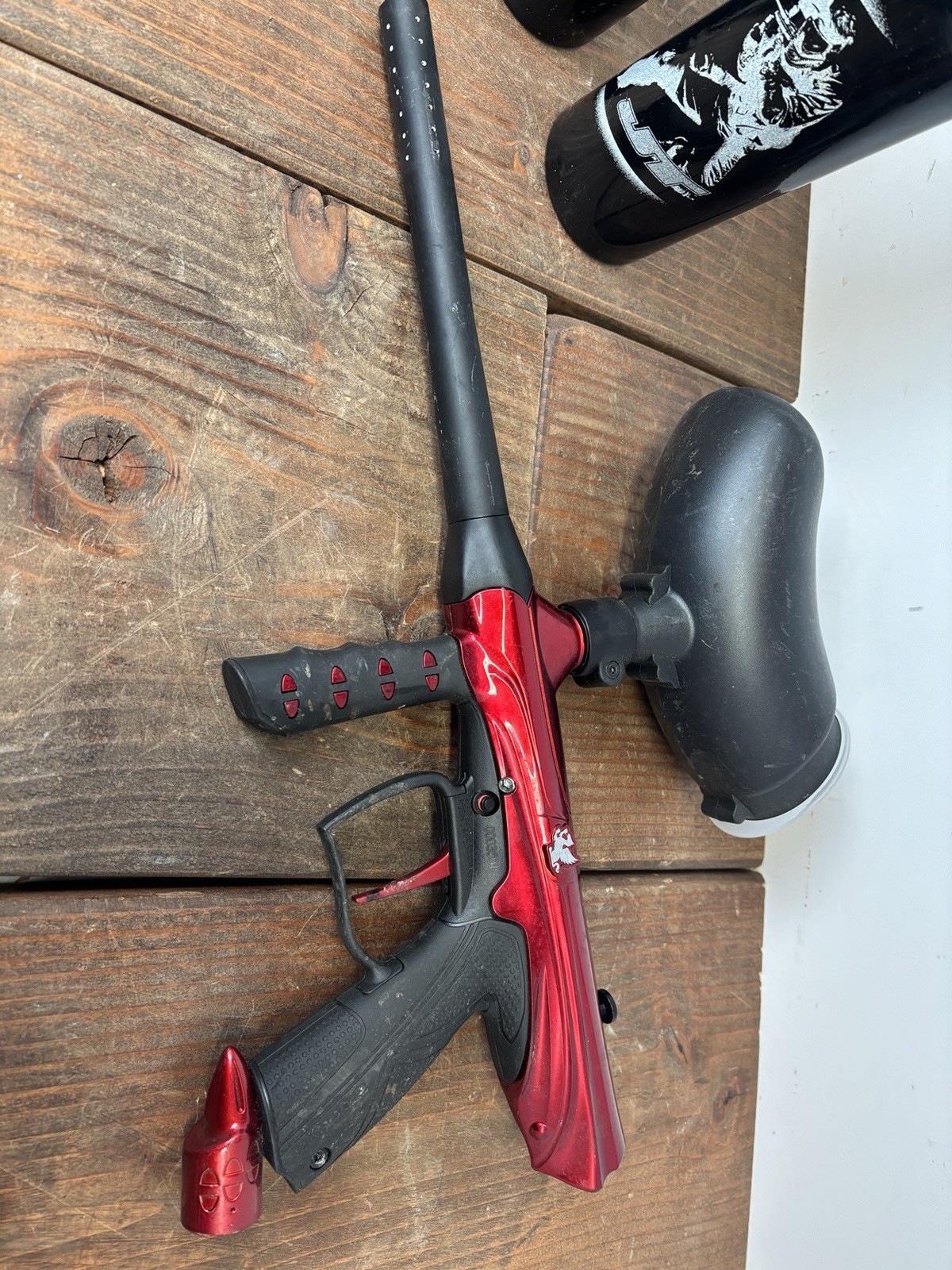 2 Tippman Gryphon Basic Paintball Guns Markers CO2 Tanks