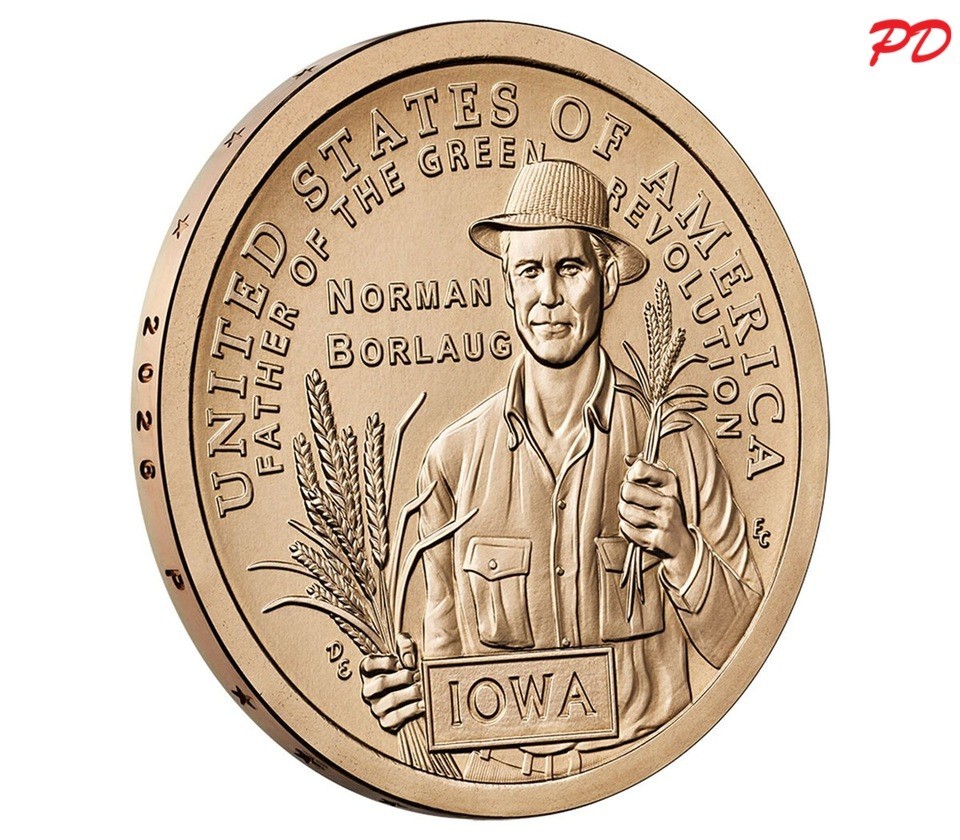 2026-PD Iowa American Innovation Dollar 2-Coin Set.