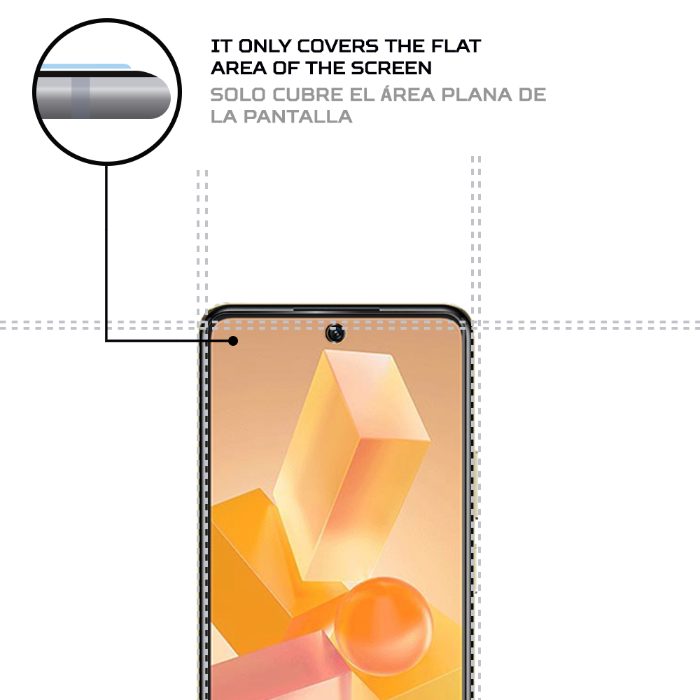 ANTISHOCK Screen protector for infinix hot 40 Pro