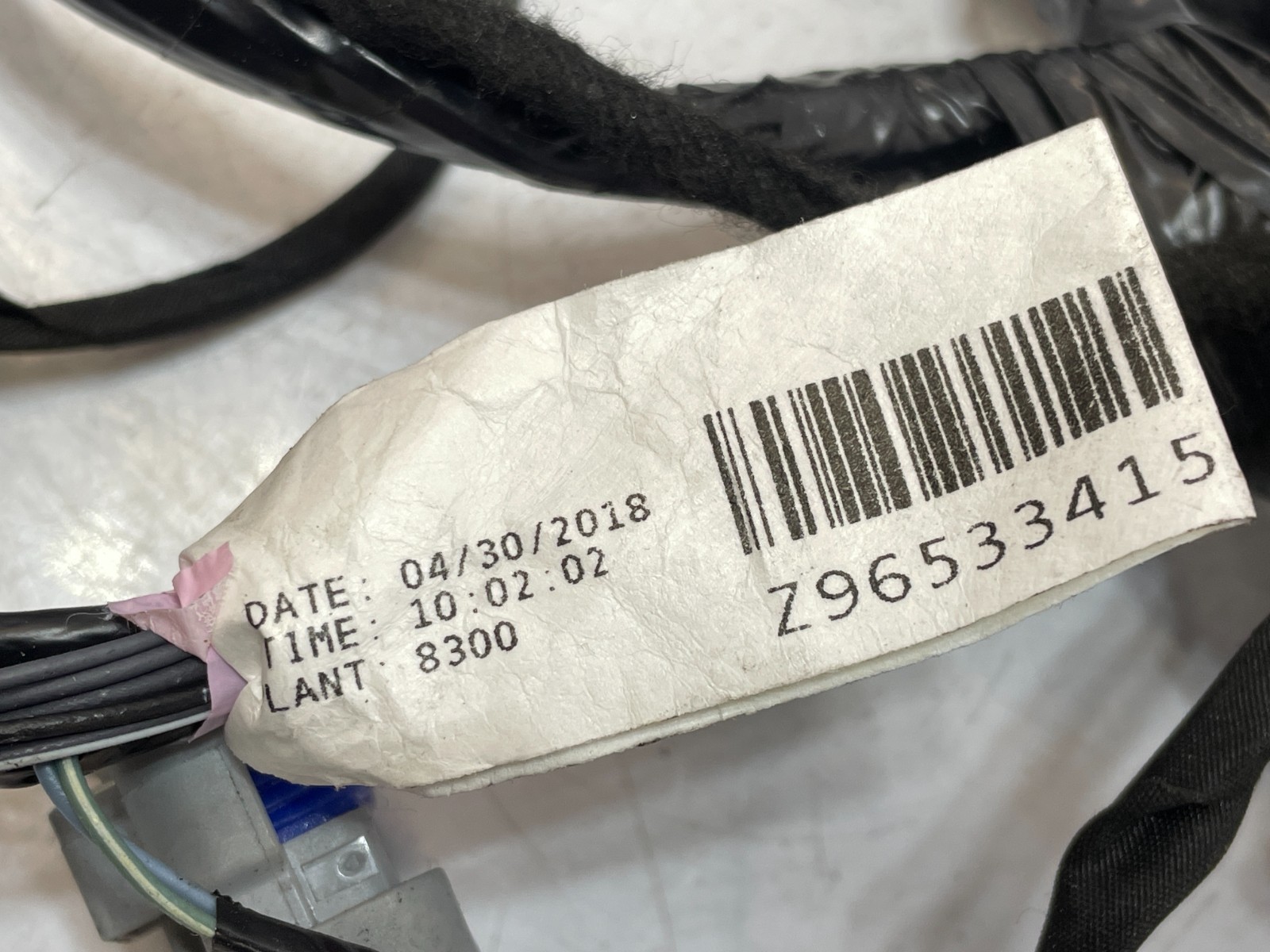 ✅ 2016-2020 OEM Tesla Model X Front Left Driver Side Door Wiring Harness