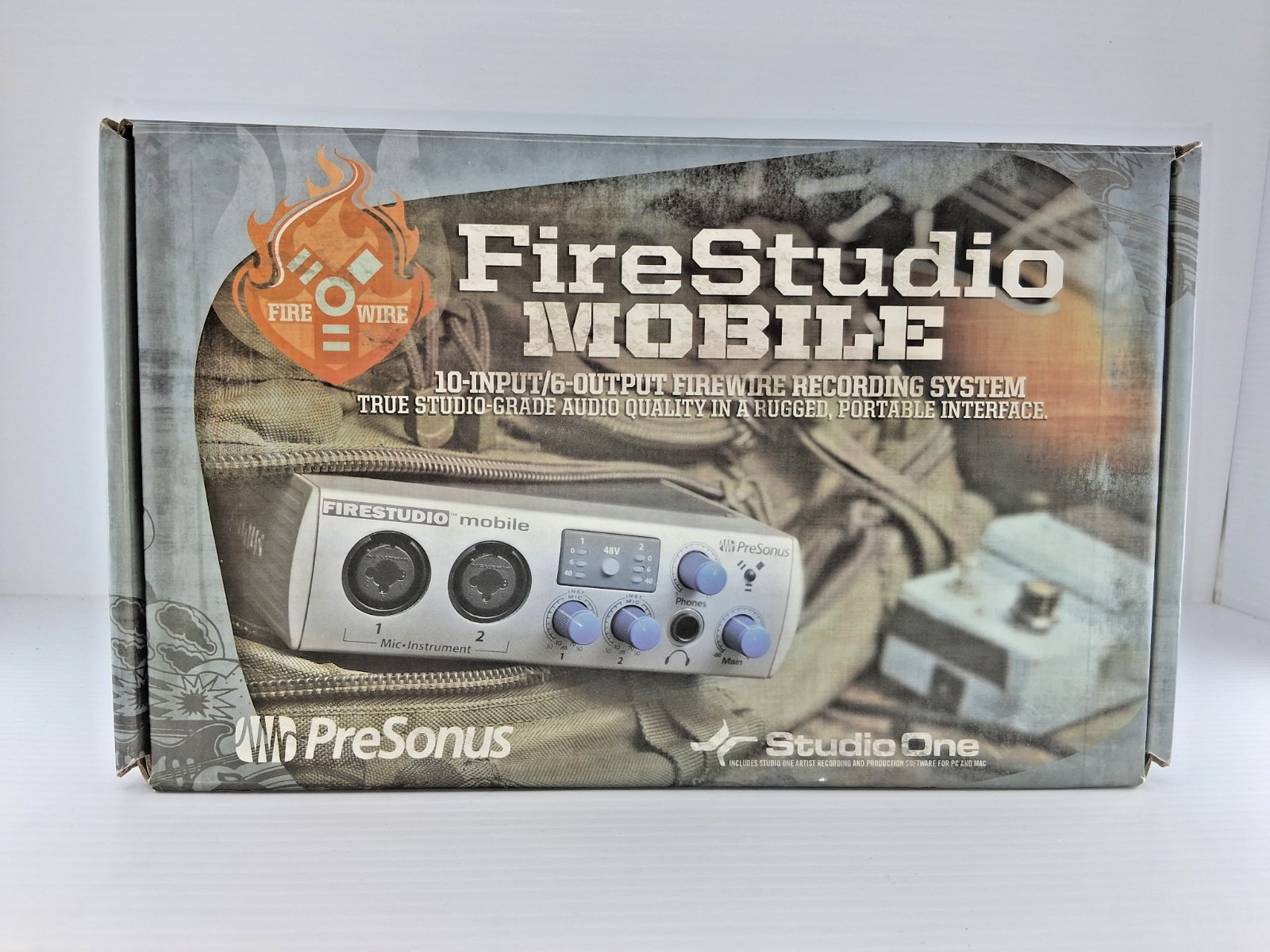 PreSonus FireStudio Mobile 10x6 FireWire Audio Interface Box