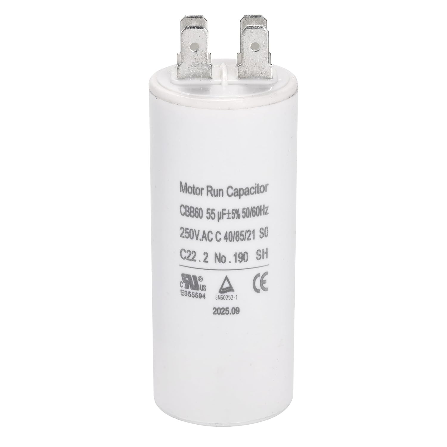 55 MFD Garage Door Opener Capacitor Compatible for New K030B532-1，K030B532