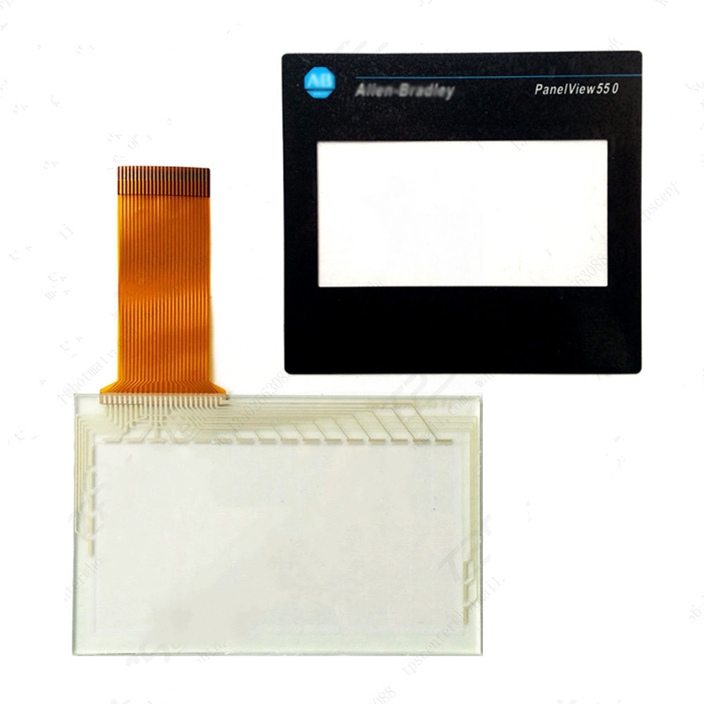 NEW For Panelview 550 2711-T5A2L1 Touch Screen Glass+ Protective Film  #HR74 YD