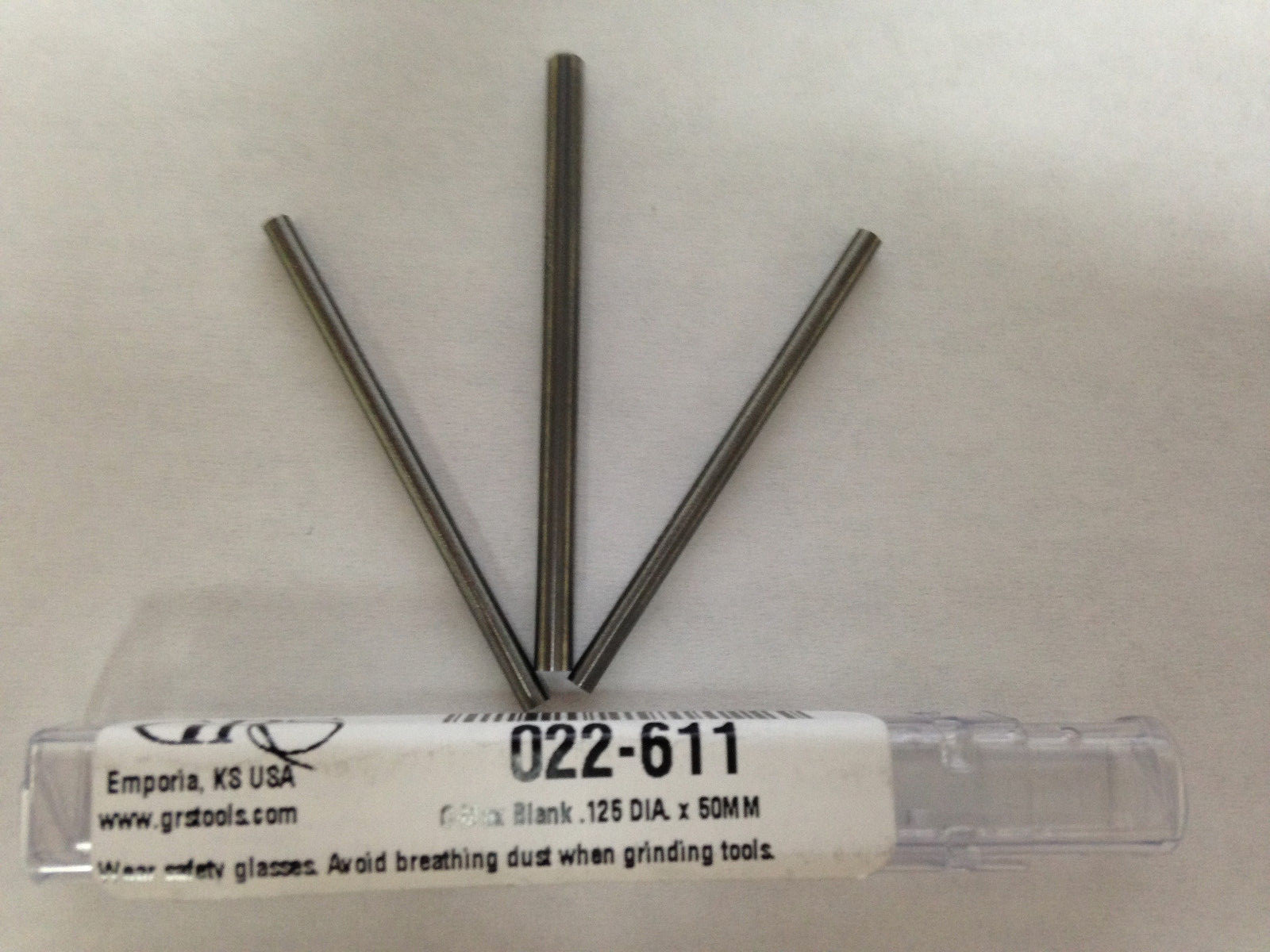 GRS® TOOLS C-MAX CARBIDE ROUND GRAVER BLANKS 1/8" 3/32"  or 1.8mm
