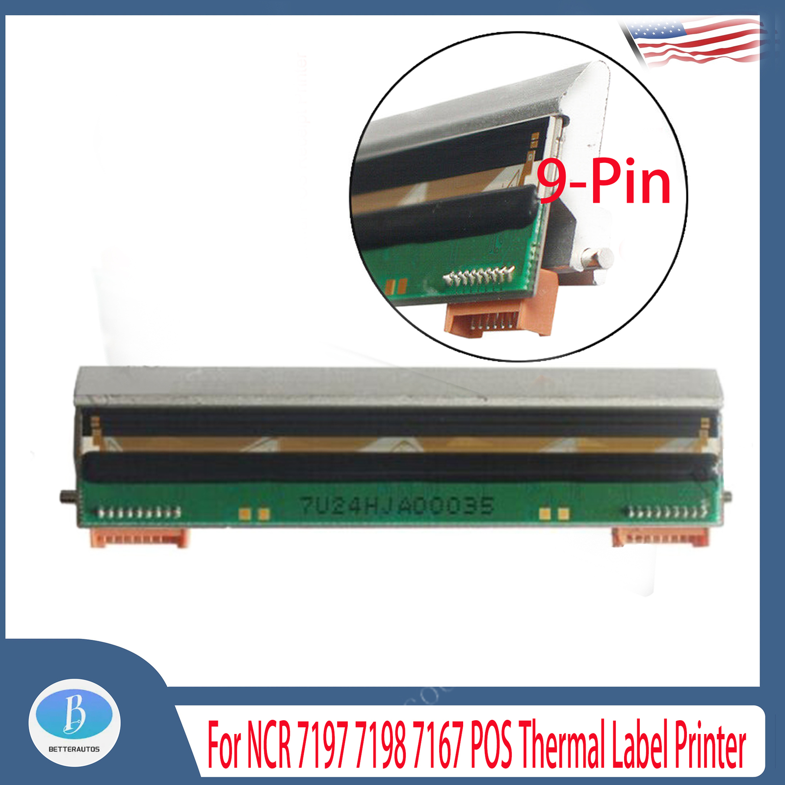 NEW Printhead For NCR 7197 7198 7167 POS Thermal Label Printer 9pin Lots