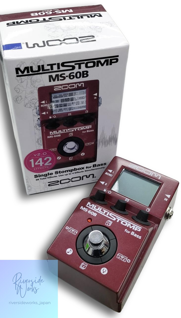 Zoom MS-60B Multi-Effects Pedal for Bass Used JP