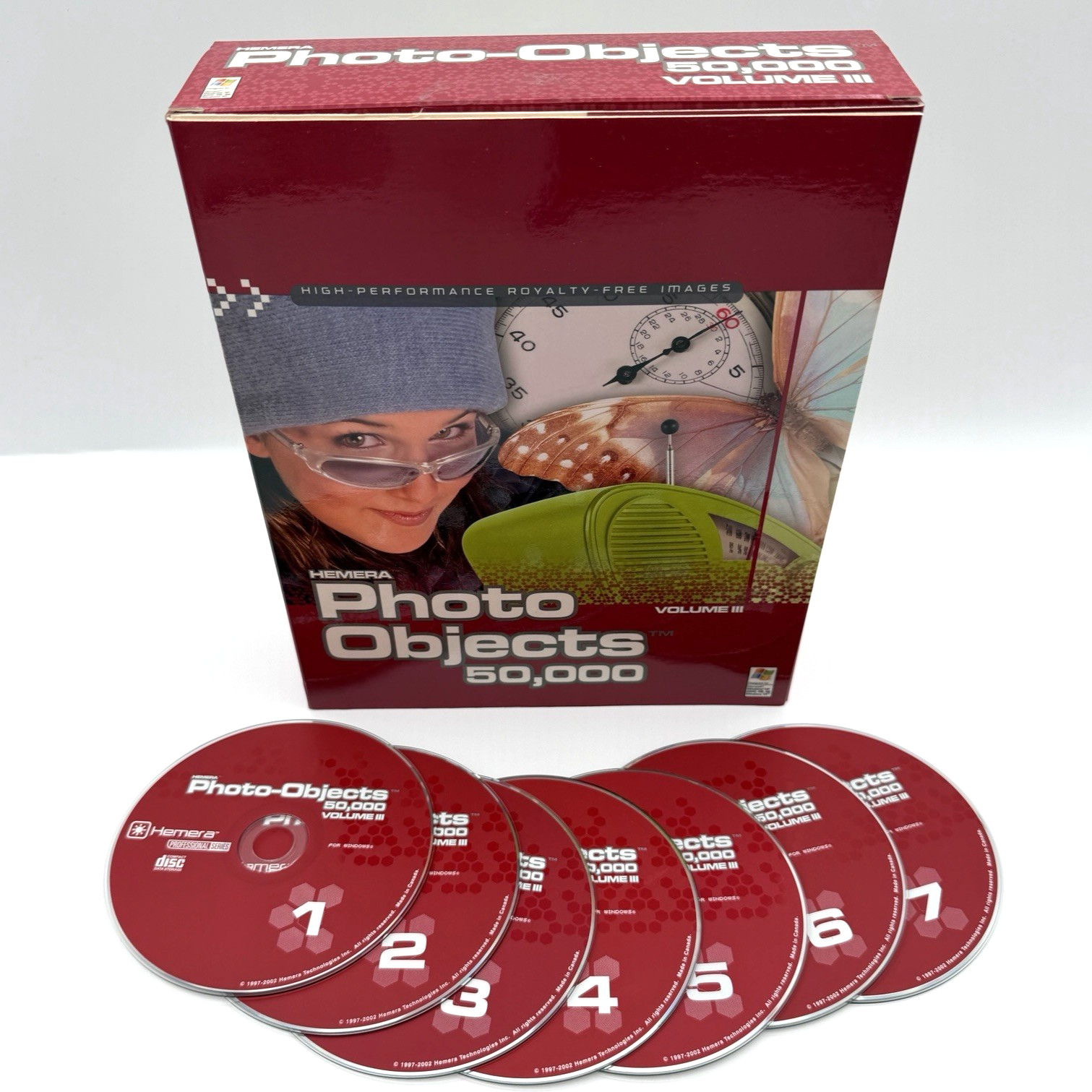 Hemera Photo Objects 50,000 Volume 3 for Windows ~ (7 Disc Set)
